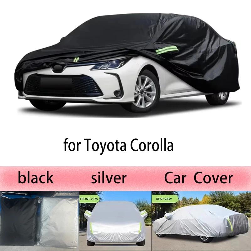 

Автомобильные чехлы для Toyota Corolla, водонепроницаемые, всепогодные, полностью внешние, защита от дождя и солнца, защита от града, автомобильный чехол, водонепроницаемый уличный