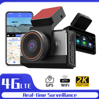 Car Dashcam DVR Car 4K Front and Rear Camera DVR Ultra HD Video recorder Rear view Support Recording WIFI Black Box Accessories