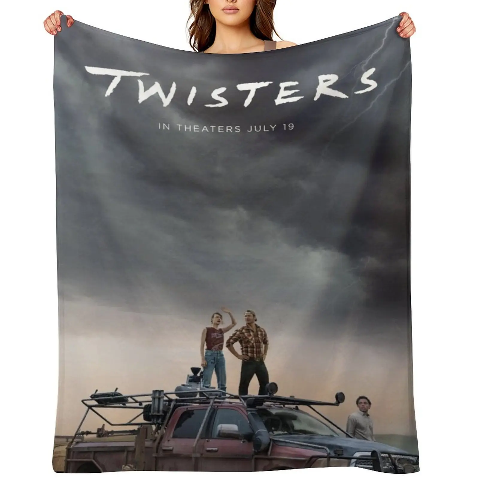 

Twisters 2024 Throw Blanket Decorative Sofas Blankets Sofas Of Decoration Extra Large Throw Thermal Blankets