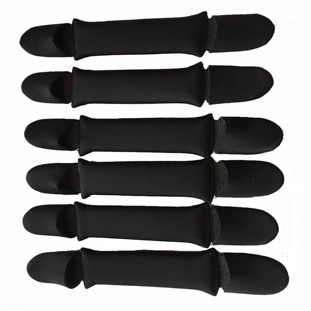 Neoprene Paddle Board Handle Kit 6 Pack Compatible with Surfboards and SUPs Using Ergonomic Design and Water Resistant Build