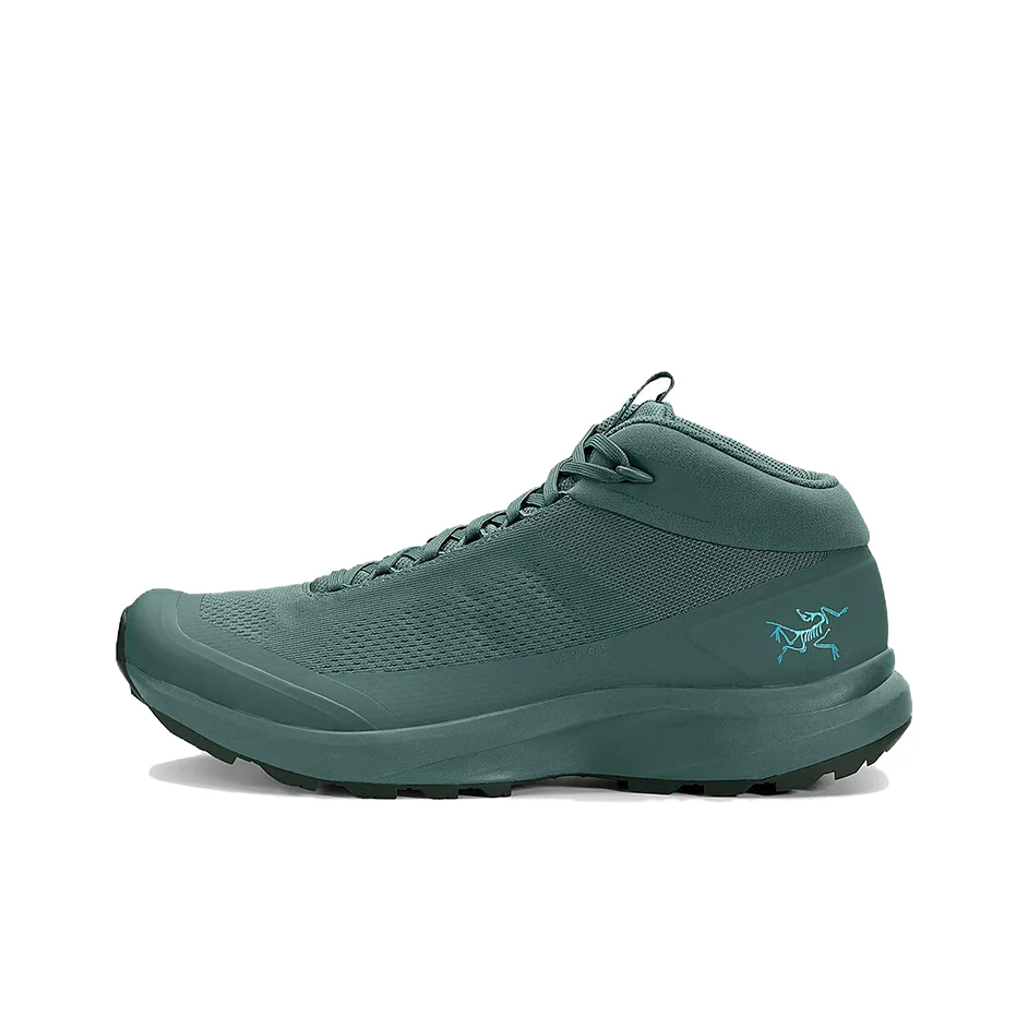 Arc'teryx Aerios Slip Resistant Mid top Outdoor Shoes Unisex Green L08425400