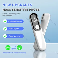 JUSTLANG Forehead Digital Thermometer LED Non Contact Infrared Medical Thermometer Body Temperature Fever for Baby Adults