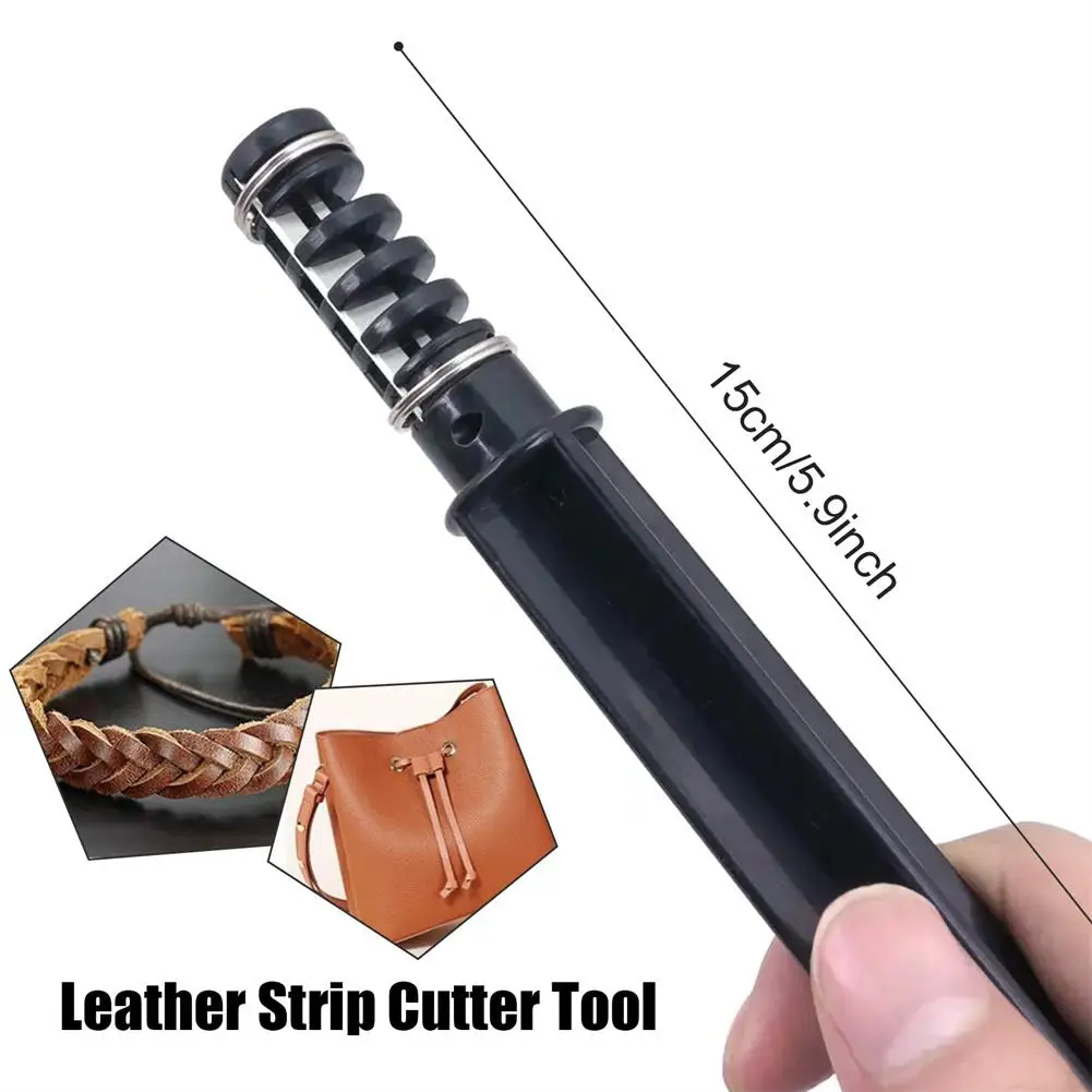 Leather Strip Cutter Tool For Leather Strap Cutter Handmade Leathercraft Knife With 3 Blades DIY Leather Cutting Tool New