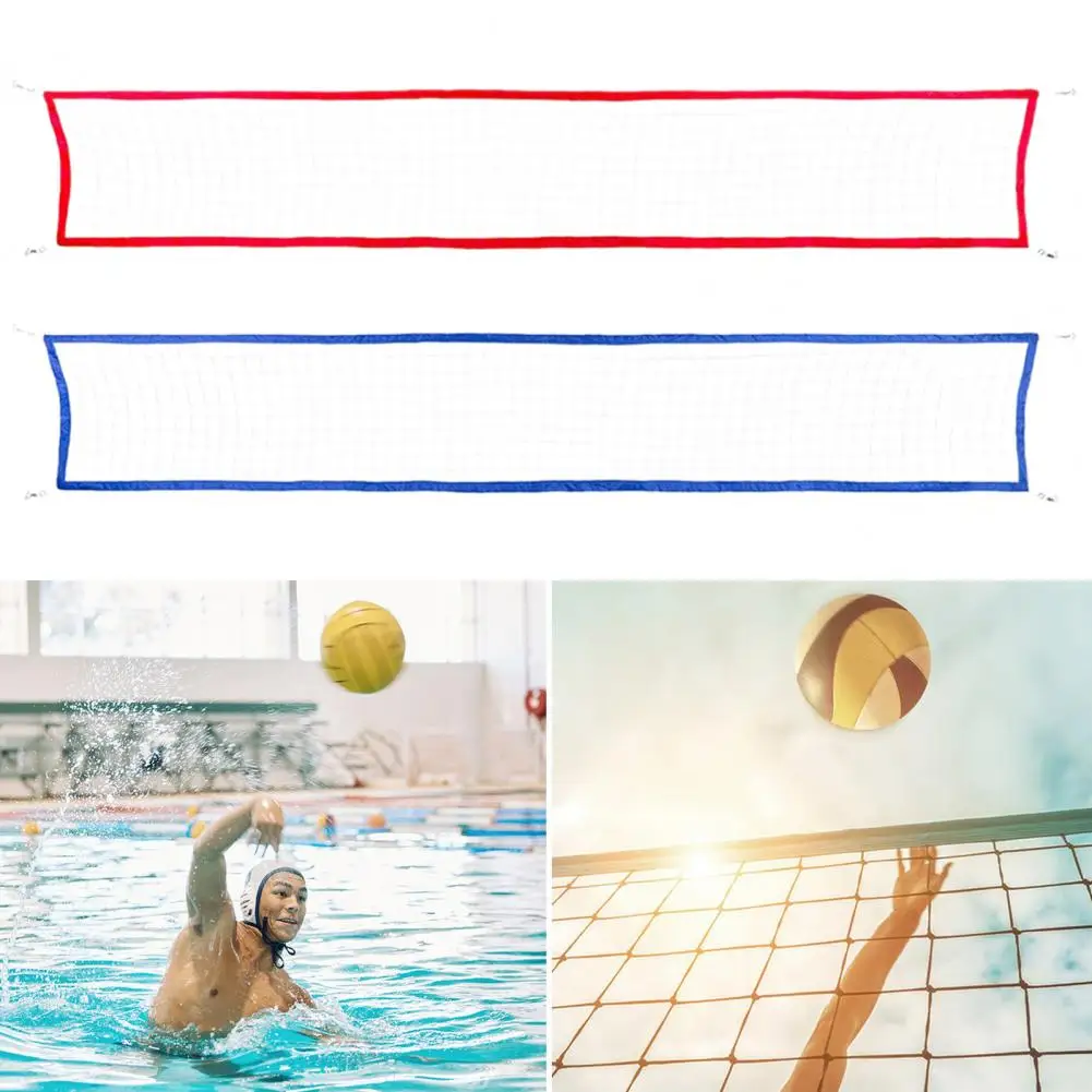 Pool Volleyball Net Replacement, Portable Volleyball Net For Pool, Outdoor Backyard Pool Net For Adult Water Games And Parties