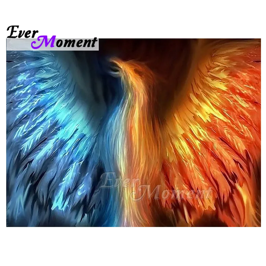 

Алмазная картина Ever Moment, картина со стразами, 5D DIY, мозаика, украшение в виде орла для дома, декор с алмазной вышивкой ASF1497