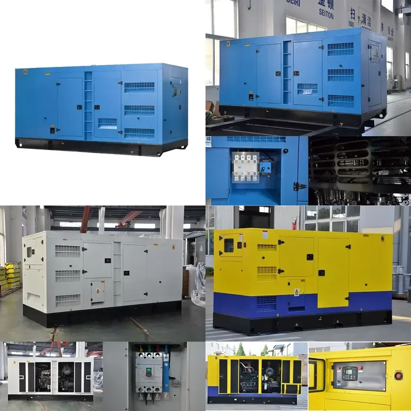 NTA855-G2A Electric Generator 300 kW 375 KVA Silent Auto Start Water-Cooled Genset Radiator