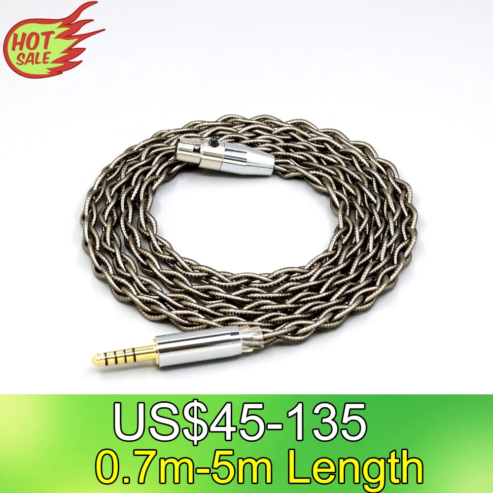 LN008229 99% Pure Silver Palladium + Graphene Gold Earphone Shield Cable For AKG Q701 K702 K271 K272 K240 K141 K712 K181 K267