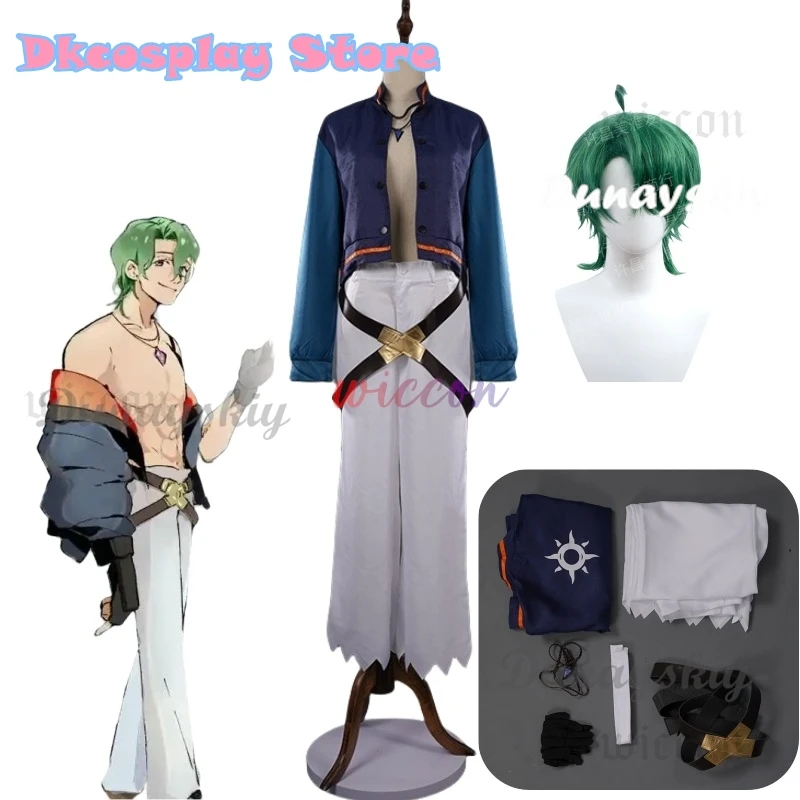 SK8 the Infinity Cosplay Joe/Kojirou Nanjou Cosplay Costume Wig Outfit Uniform Halloween Carnival Costumes