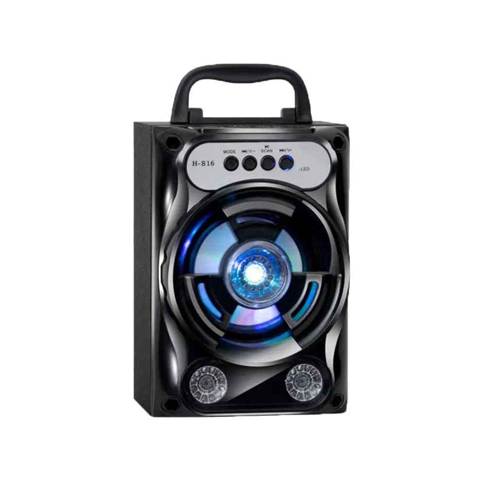 

Portable Wireless Speaker Handheld Audio Outdoor Dustproof Shockproof Card Slot Low Power Superb Compatibility Premium Sound