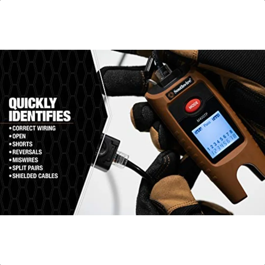 Southwire M400TP Profional Data Cable Mapper