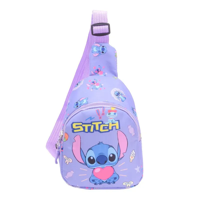 Dziecięca torba na klatkę piersiową New Stitch Bag Cartoon Mały plecak na jedno ramię Crossbody Torba na jedno ramię Prezent świąteczny dla chłopców i dziewczynek