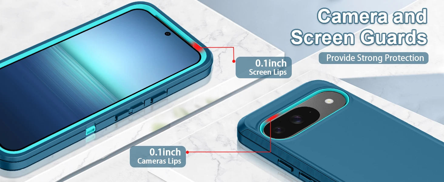 3-in-1 OTT Hochleistungs-Militär-Schutzhülle für Google Pixel 11 10 9 8 Pro XL 10A 9A 8A Stoßfeste Schutzhülle Funda – Detail 5