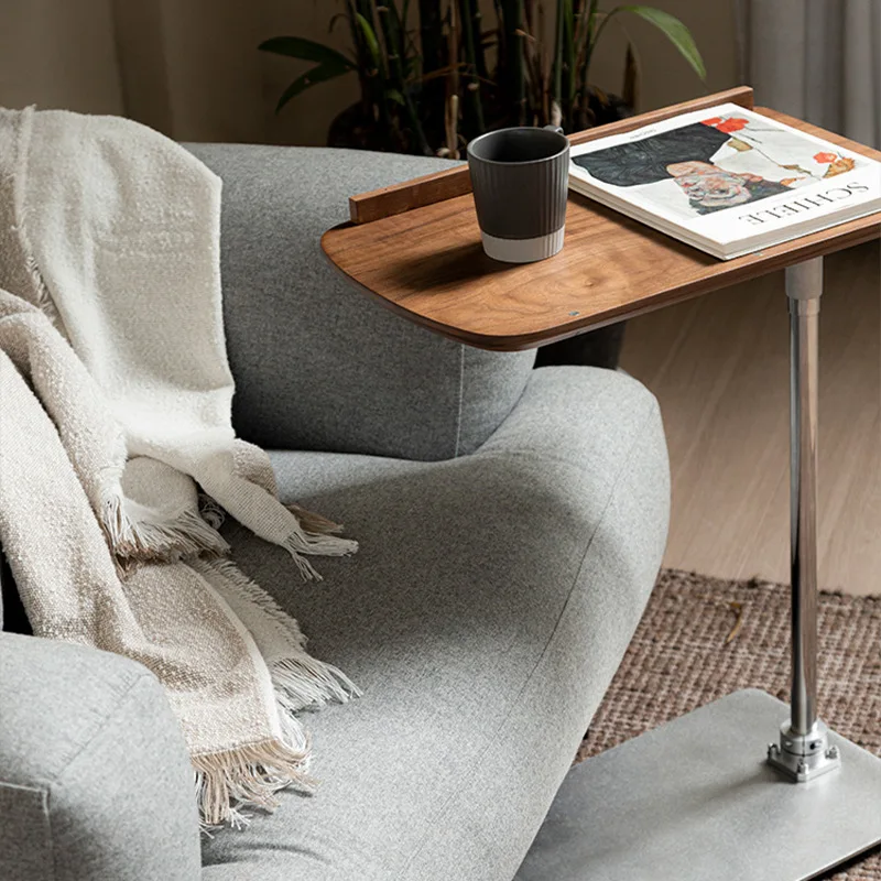 Bedroom bedside lifting computer desk living room sofa mobile side household rotating small coffee