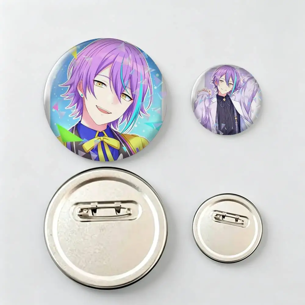 Kamishiro Rui Badge On Backpack Accessories Brooch Metal Decorative Brooch Pins for Backpack Clothes Jacket Accessories,Souvenir