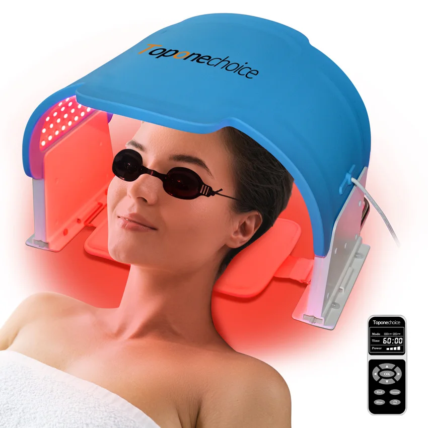 7 colori 990 pezzi Led maschera per il viso macchina fotodinamica per la terapia di bellezza del corpo per il ringiovanimento della pelle rassodante sbiancante Anti-età