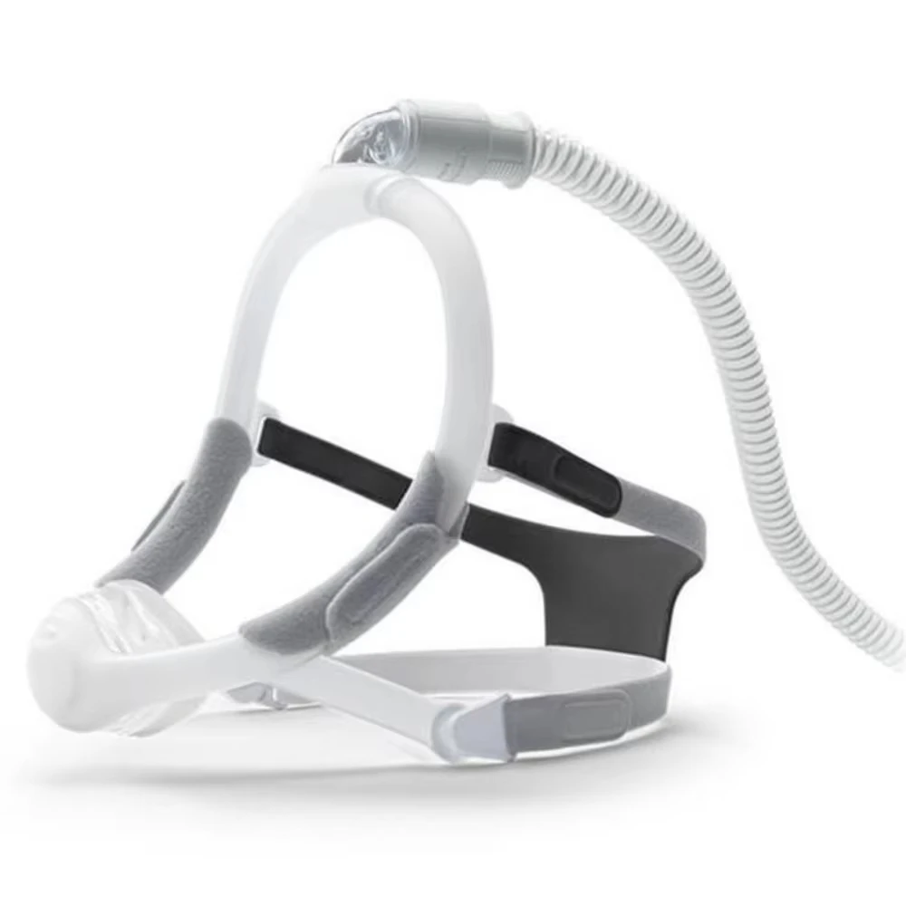 Dream Wisp CPAP Nasenmaske Nasenmaske mit Kopfbedeckung Fit Pack Anti-Schnarch-Atemschutzmaske Nasenmaske Schlafapnoe Ventilator