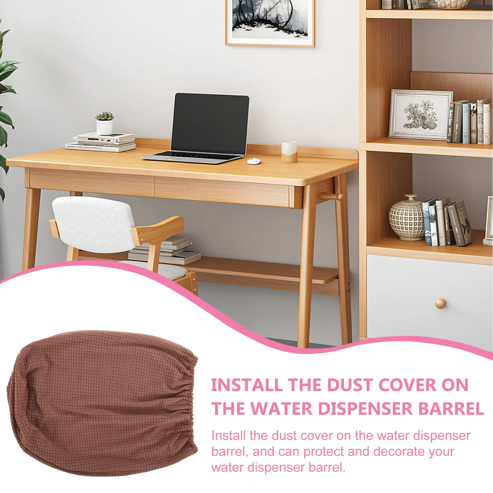 

Пылезащитный чехол для бутылки с диспенсером для воды, долговечный защитный чехол из полиэфирного волокна для домашнего офиса, кулер, крышка для бутылки с водой,