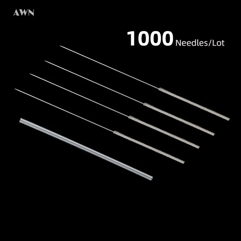 1000Pcs(2box) Multi Size with Tube Acupuncture Needles Body Acupoint Massage Awn Sterilze for Single Use/cheap