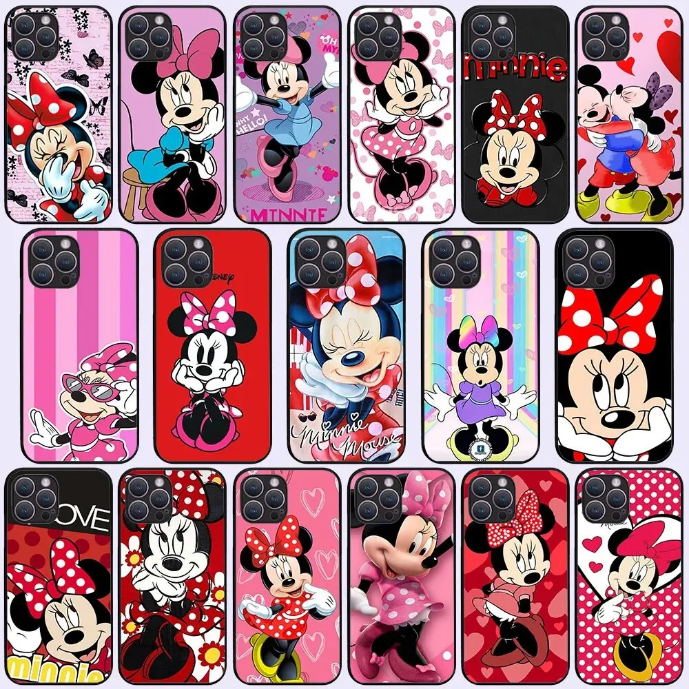 KP-49 Minne Mouse Soft Silicone Case For VIVO Y71 Y81 Y81S Y81I Y91 Y93 Y95 Y91C V21 V21e Y73 Y10 Y76 Y15A Y15S