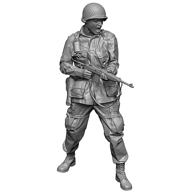 1/35 Model Soldier Kit Self-painting and assembly  A-2259