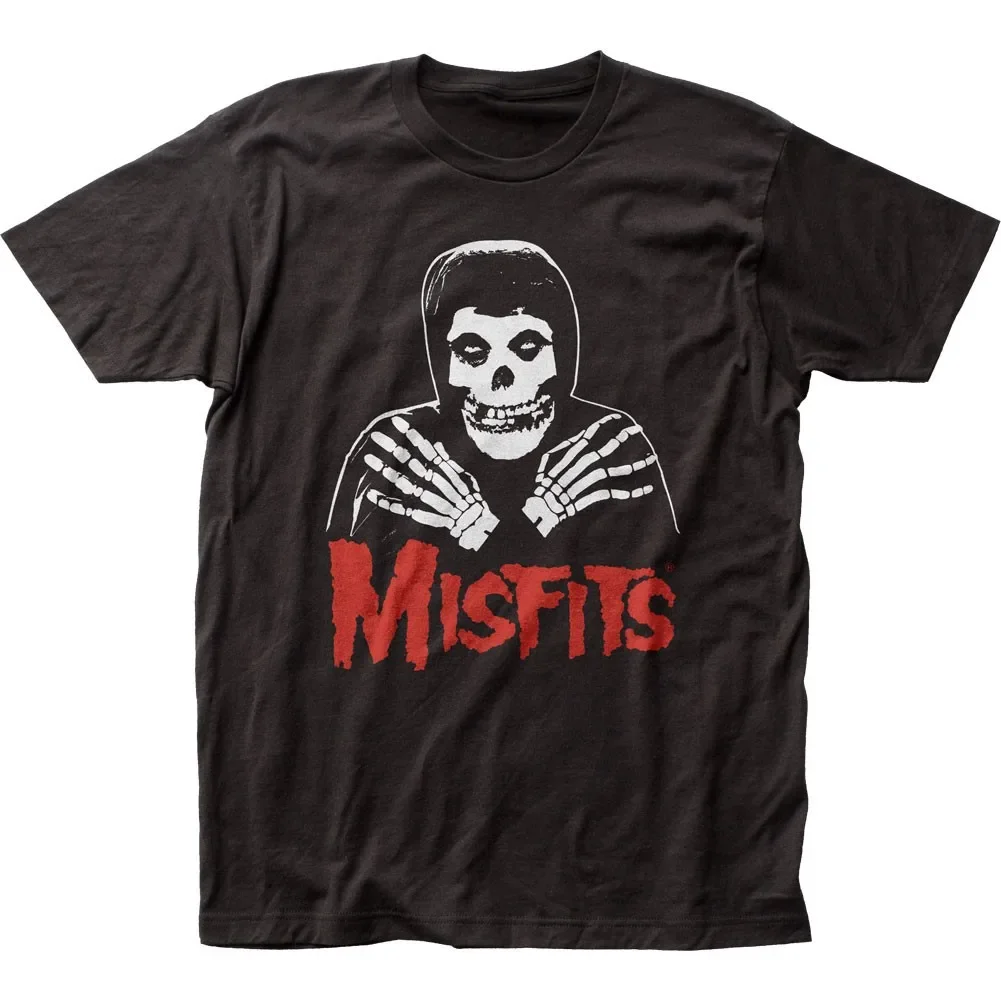 Misfits Fiend Crossed Arms Mens T Shirt Music Classic Concert Rock Band Black
