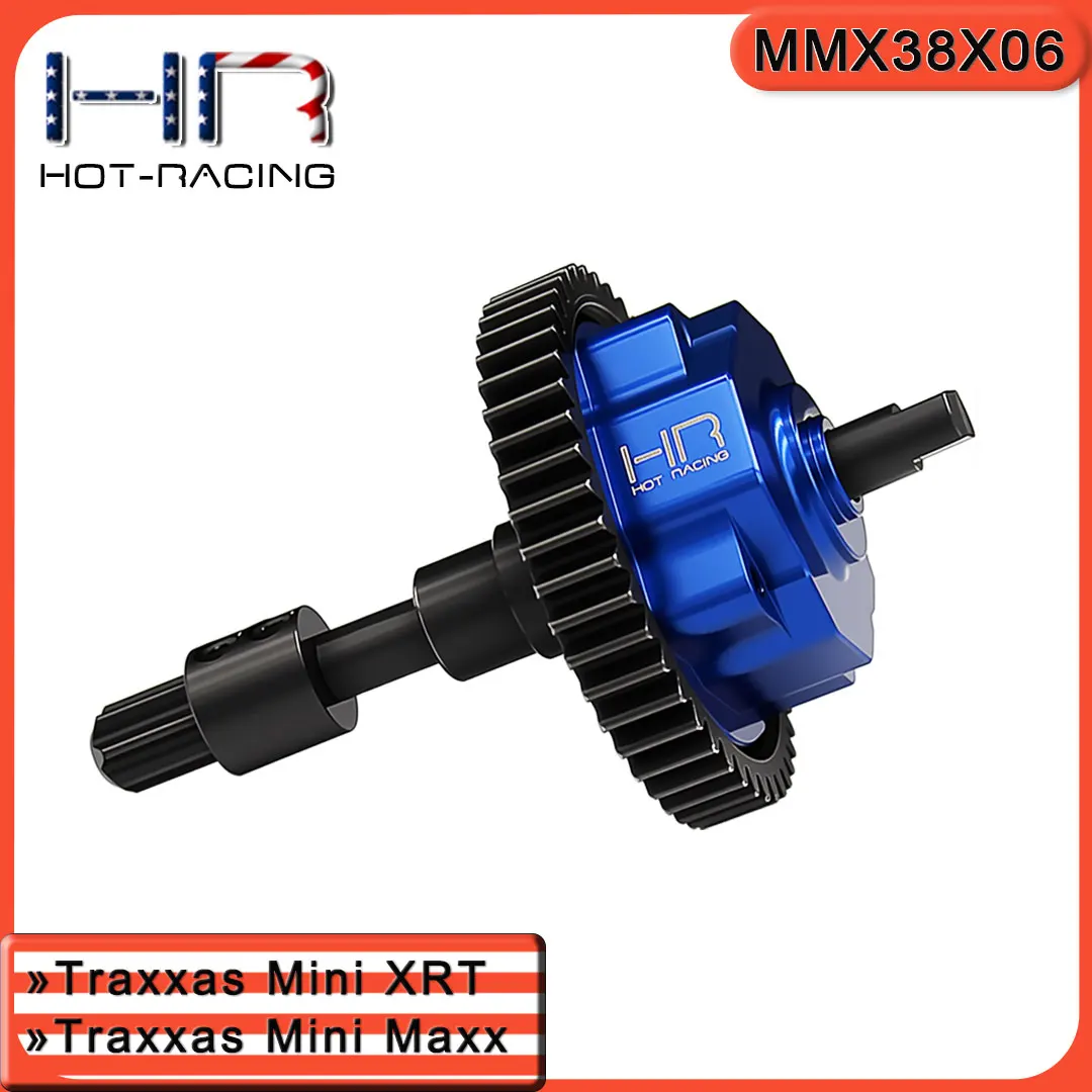 HR HOT RACING Steel Gear Center Differential set Mini XRT Max SLF