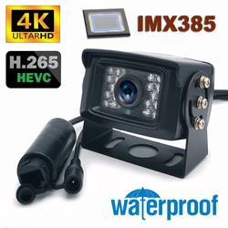 POE Waterproof 4k Camera Starvis IMX385 IMX415 307 IP Camera 8mp Smart Security Starlight ONVIF Bus Car Audio Night Vision