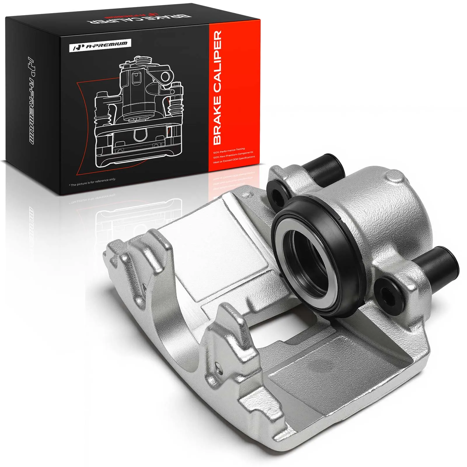 A-Premium Front Left Brake Caliper for Volkswagen Jetta 2005-2018 Passat 2006-2008 Golf 2010-2014 Beetle 2012-2019 CC Audi A3 TT