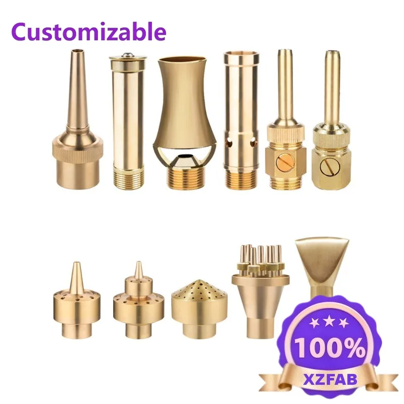 Factory Direct 2026 Brass Water Column Fountain Sprinkler Garden Park Pond Landscape Music Fountain Nozzle adjustable directjet