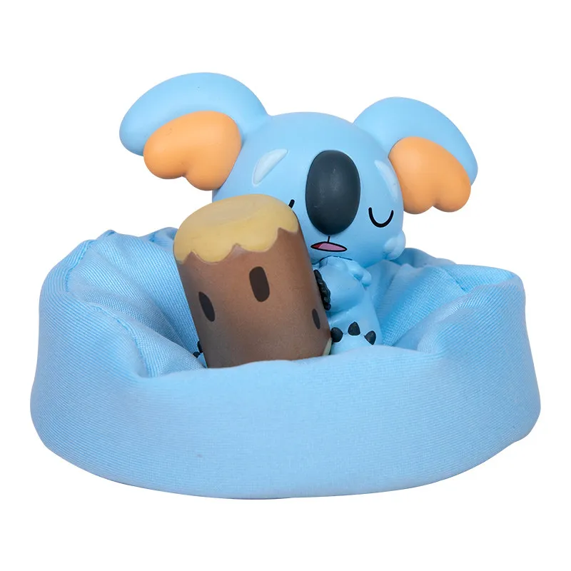 New In Stock Pokemon Eevee Sleeping Position Series Blind Box Sylveon Umbreon Flareon Jolteon Anime Desktop Decoration Model Toy image 3
