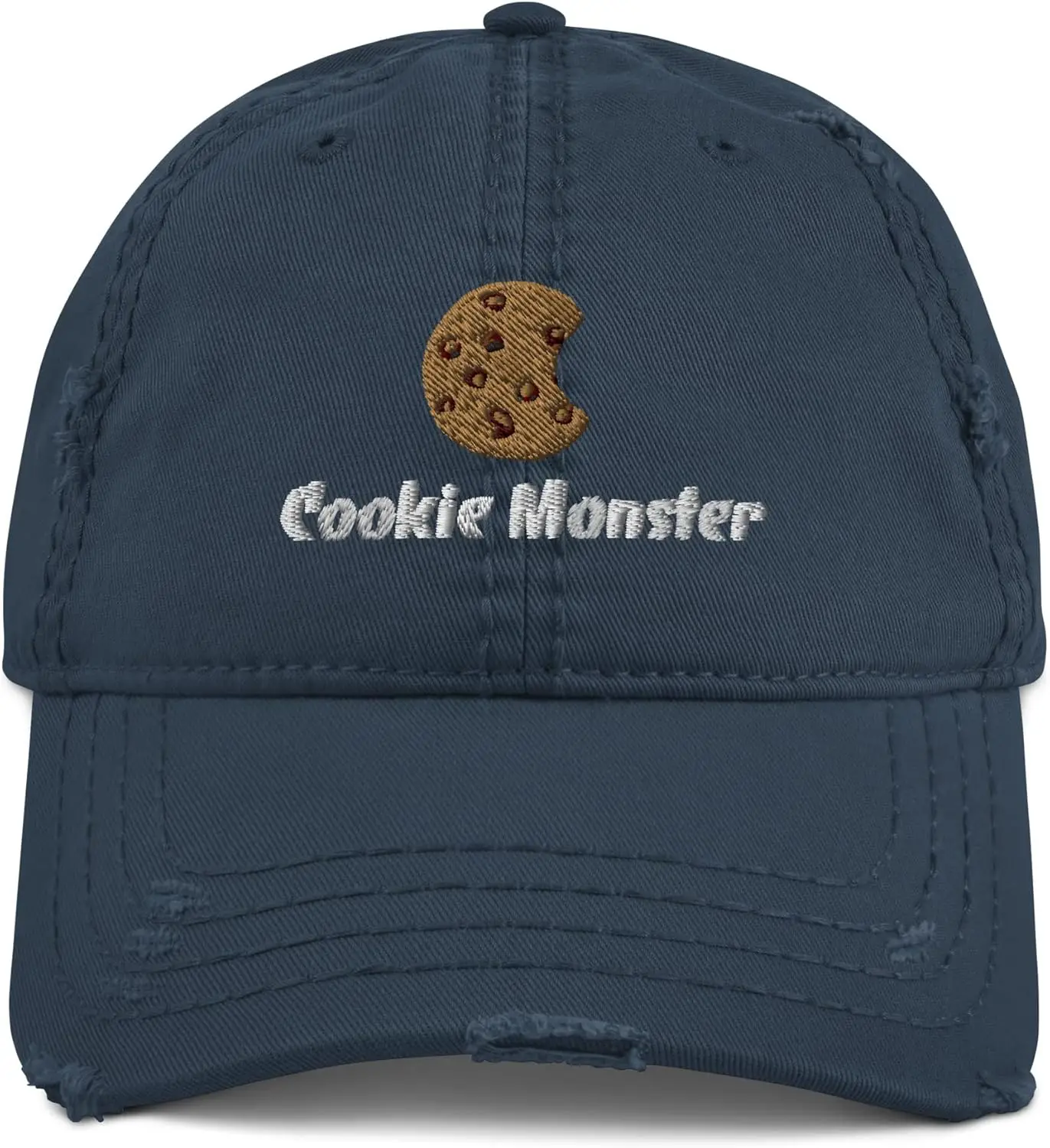 

Cookie Monster Distressed Dad Hat
