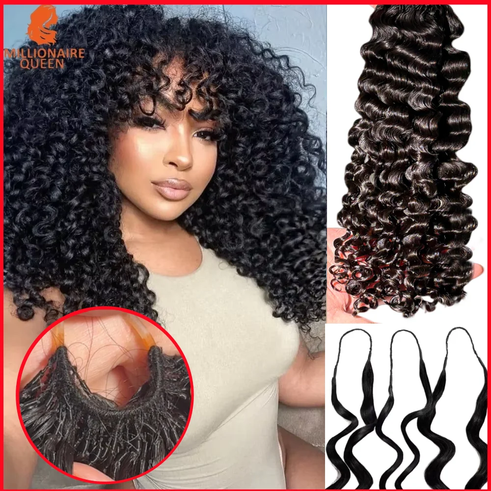 

Наборы волос для наращивания Millionaire Queen 15A: бирманские кудрявые волосы для плетения крючком, без узлов, предварительно разделенные, афро-кудрявые, для наращивания методом крючкового плетения, с эффектом перьев