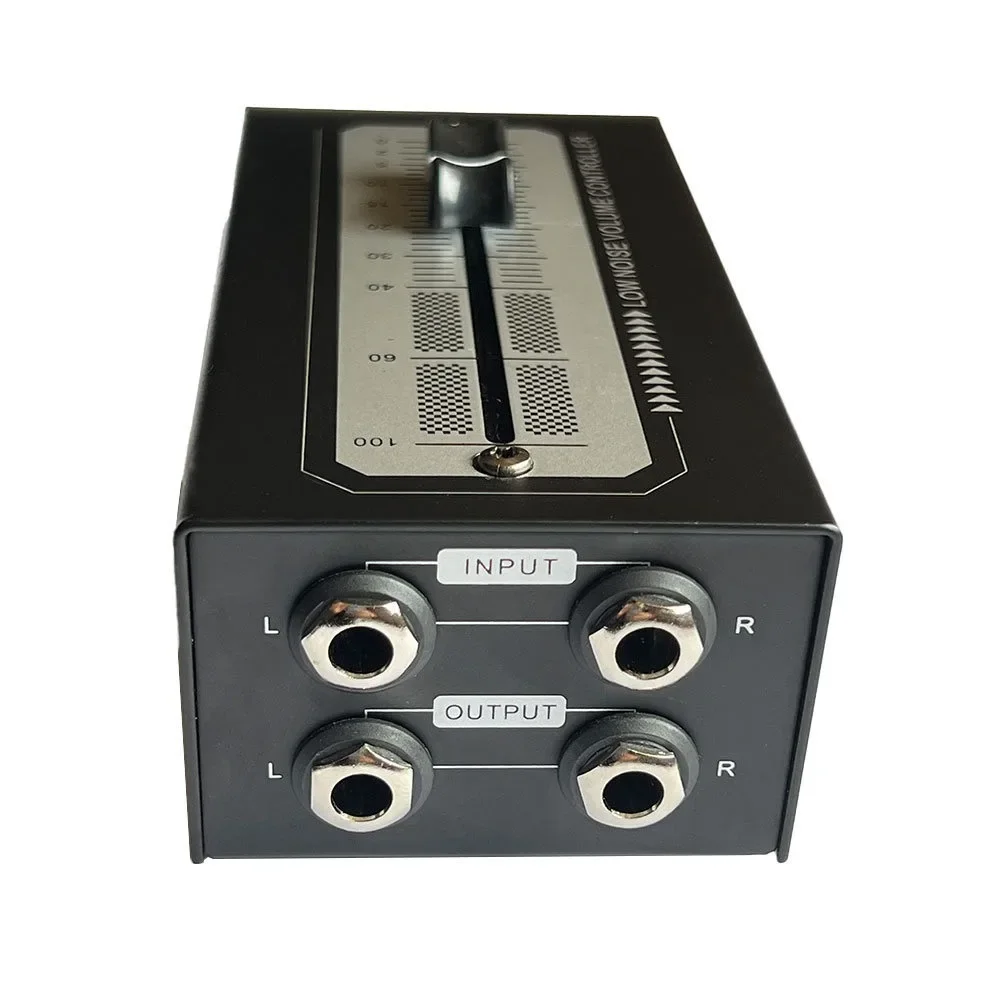 Fader Volume-aanpassing Controller Desktop Volumeregeling 6,5 mm interface voor computerluidsprekerversterker