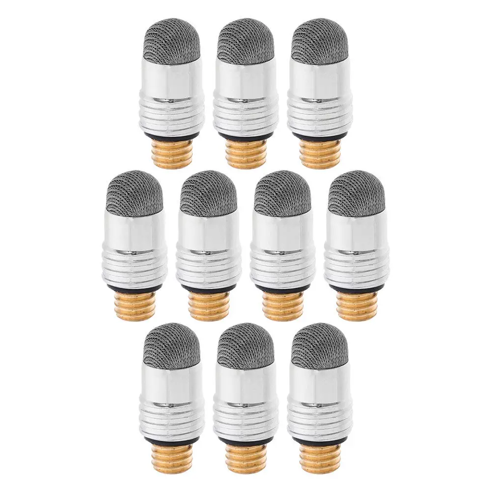 10Pcs Universal Capacitive Stylus Tips Replacement Threaded M5 Conductive Fiber Nibs Smooth Precise for Tablets