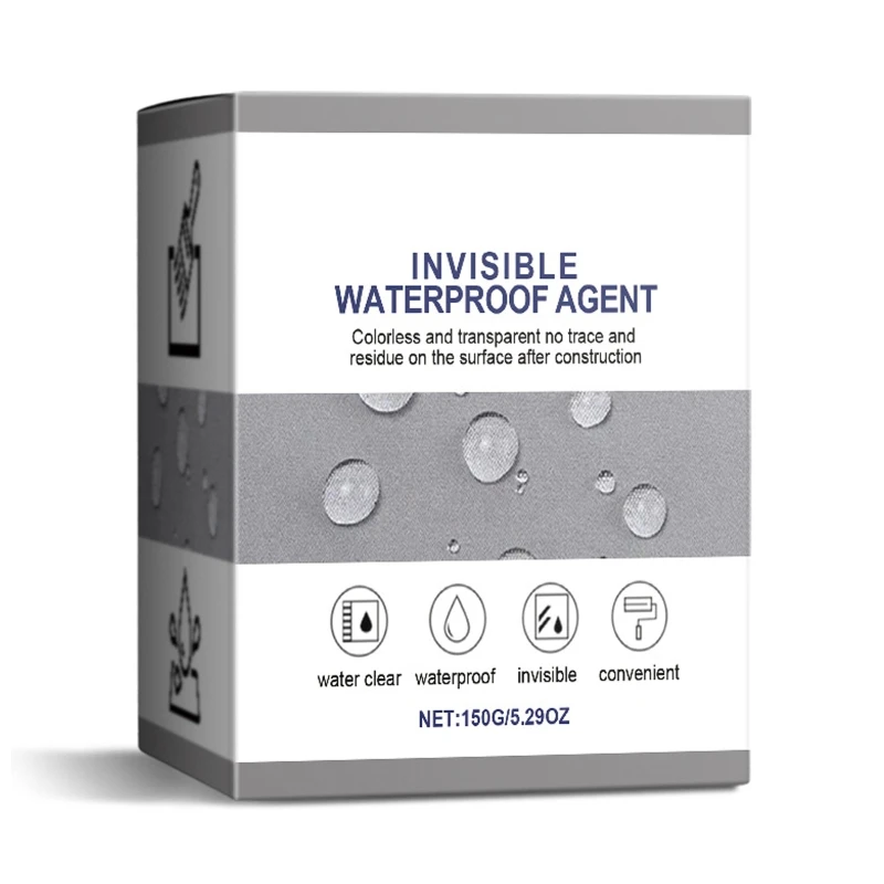 عامل شفاف مقاوم للماء عامل مقاوم للتسرب غير مرئي مقاوم للماء للسقف