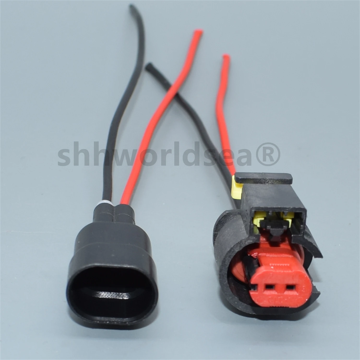 shhworldsea  2 Pin 284556-1 Automotive Connector Plug The Electromagnetic Valve Socket For Buick Chevrolet Cruze