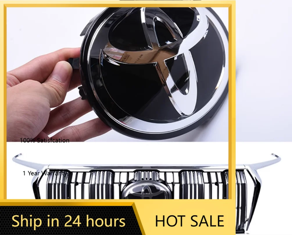 

Колпаки ступиц 1 шт. для комплекта 3D Crystal Emblem для Toyota Prado Land Cruiser LC200 спереди и сзади