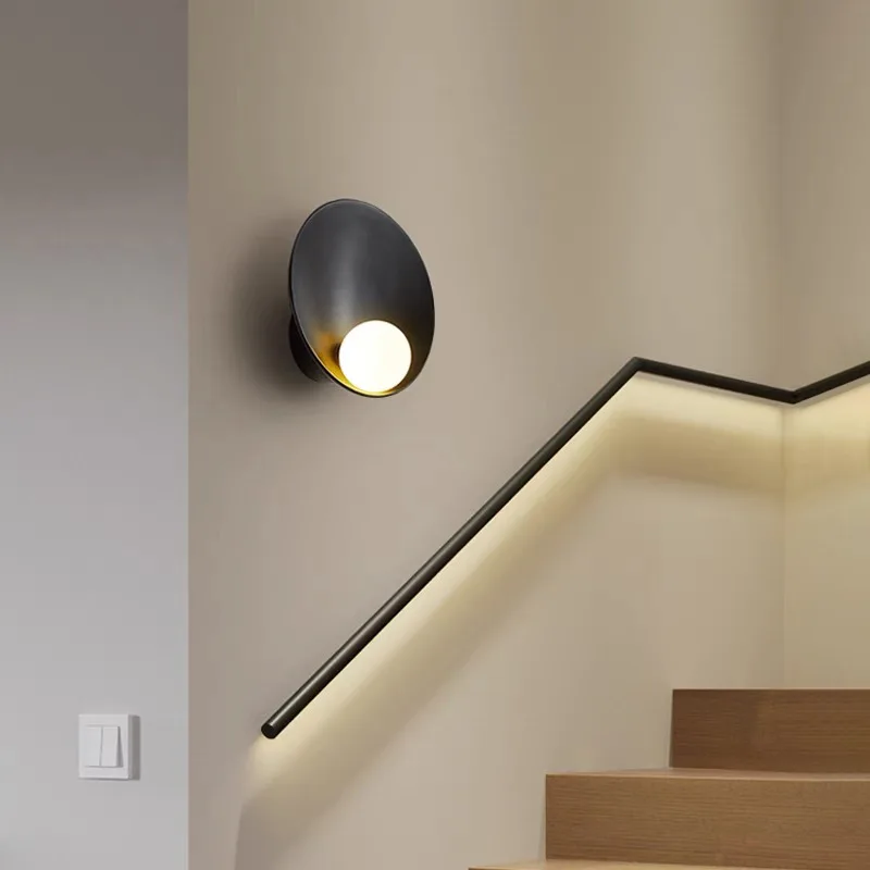 bedroom-bed-wall-lamp-wabi-sabi-resin-shell-lamp-balcony-staircase-wall-lamp-living-room-porch-aisle-background-wall-lamp