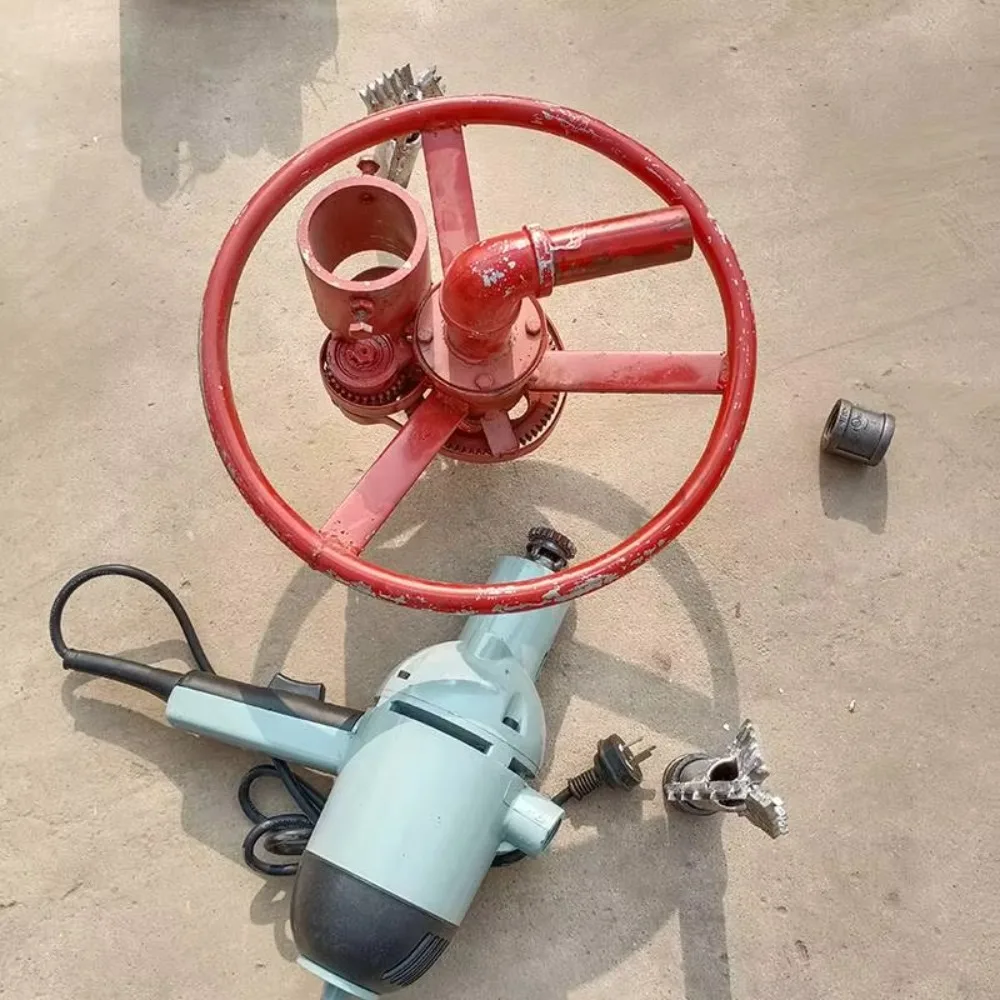 Electric Disc Drill Household Lightweight Rotary Drill Maximum Drilling Depth 50 Meters Easy To Operate.