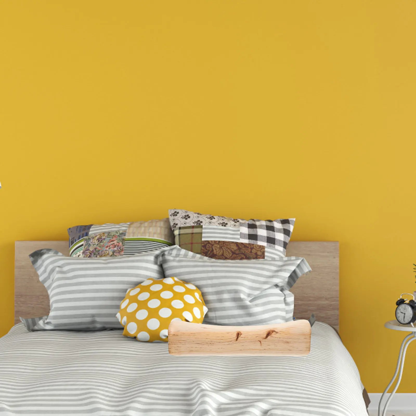 

Деревянная подушка для шеи и плеч, средний размер, гладкая поверхность, поддержка шейного отдела позвоночника для сауны, массажа, парной, ежедневного использования, облегчение боли в позвоночнике