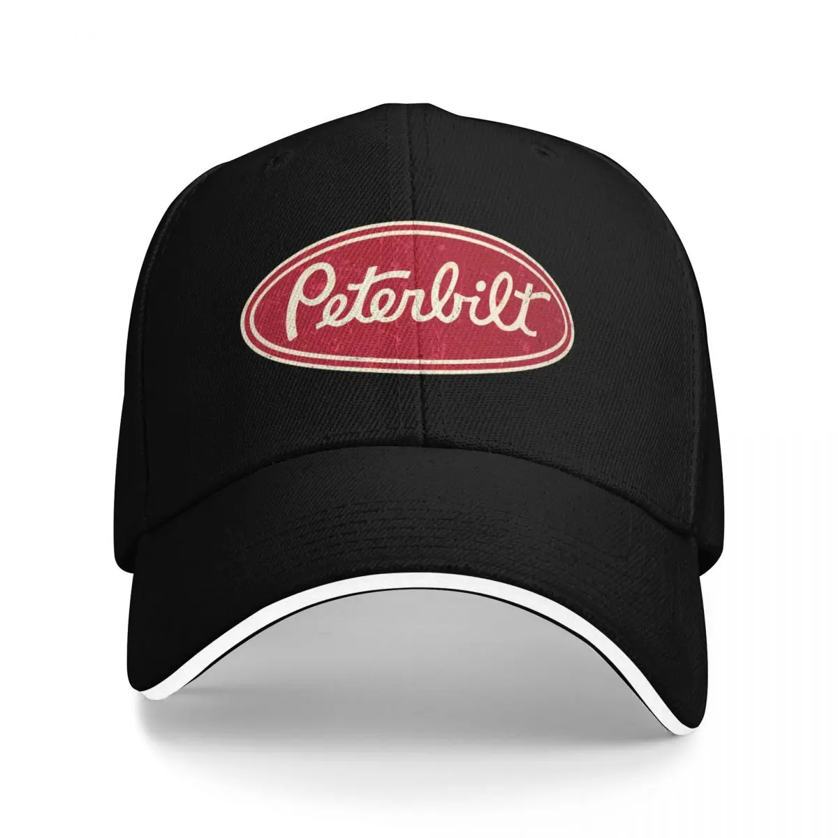 

Peterbilt Truck Racing Vintage Baseball Cap Beach Bag black Golf Hat Man Girl Men's