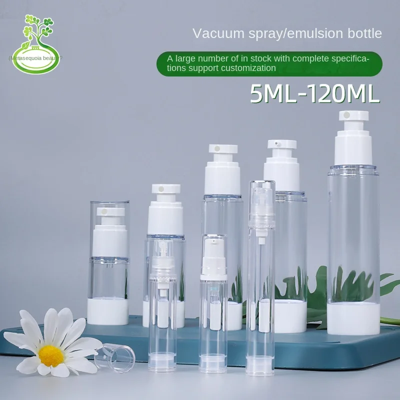 

Vacuum Bottle 50ml Portable Shampoo Press Spray Pump Bottle Subpackage Lotion Bottle 120ml Shampoo Bathroom Accessories