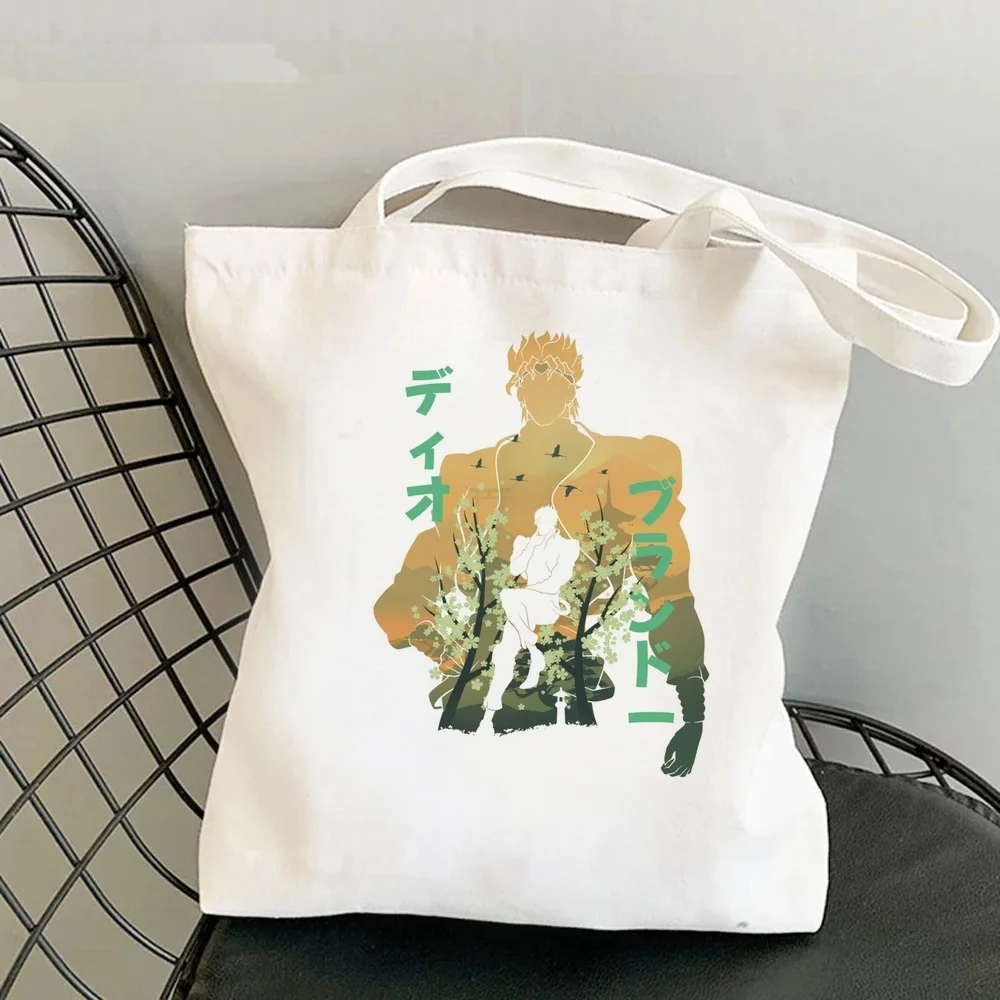 Jojo Bizarre Adventure tote bag torba na zakupy shoulder  grocery einkaufstasche bolsas de tela woman