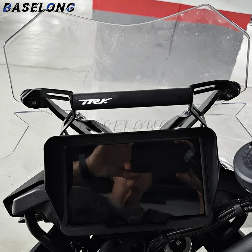 

Motorcycle Accessories Navigation Holder Phone Holder GPS Holder For QJMOTO SRT900 SRT 900 SX TRK902 TRK 902X 902/X 2025 2026