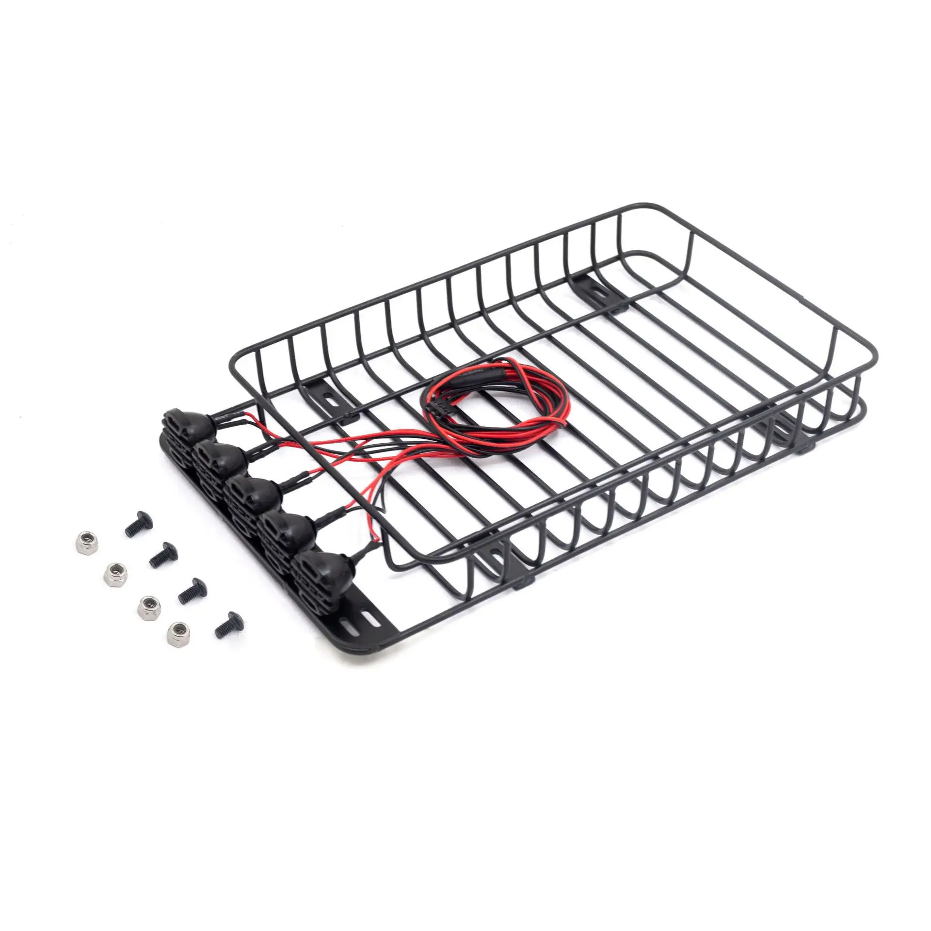 

Suitable for 1/10 remote control climbing car TRX-4, Axial SCX10 90046, SCX10 III AXI03007 roof rack