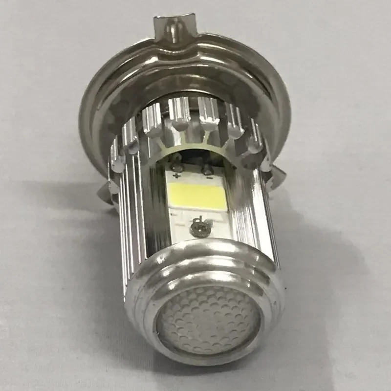 

H4 Led Hi/Lo Beam Car Light Source 20W 1200LM 6000K Motorcycle Headlight Bulbs Moped Scooter Motobike Headlamp 2-Sided