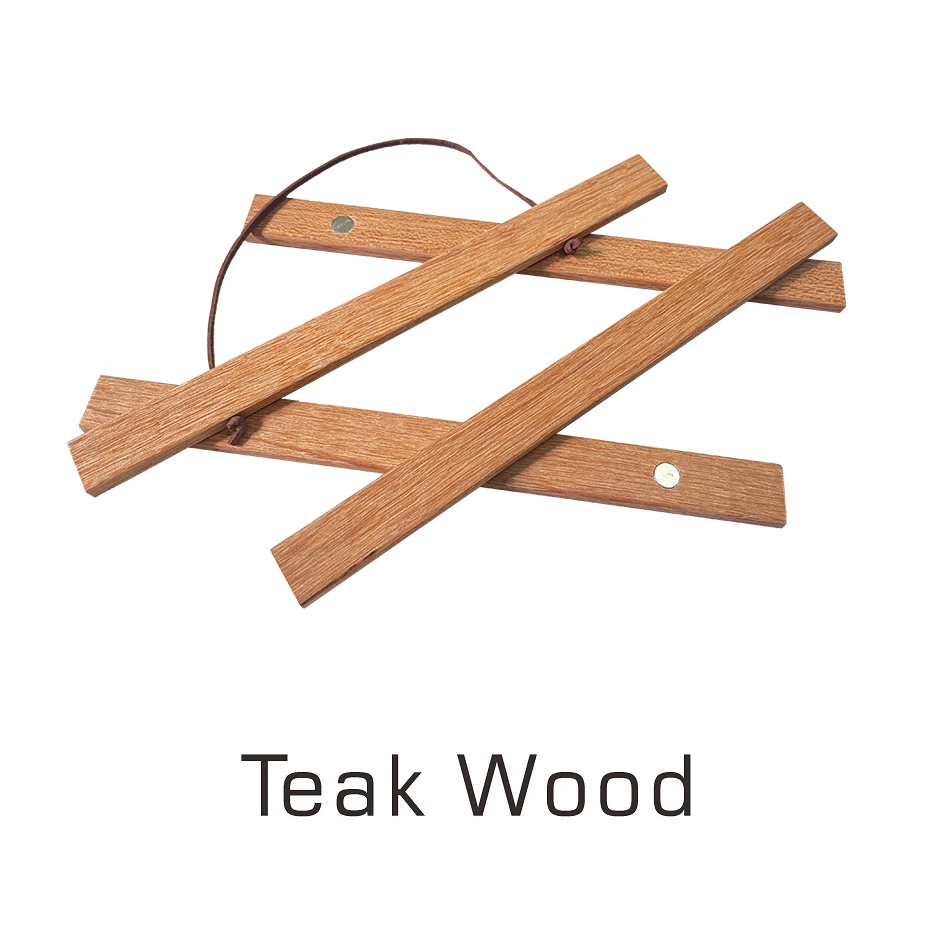 Magnetic Teak Pine Wood Picture Poster Hanger Frames