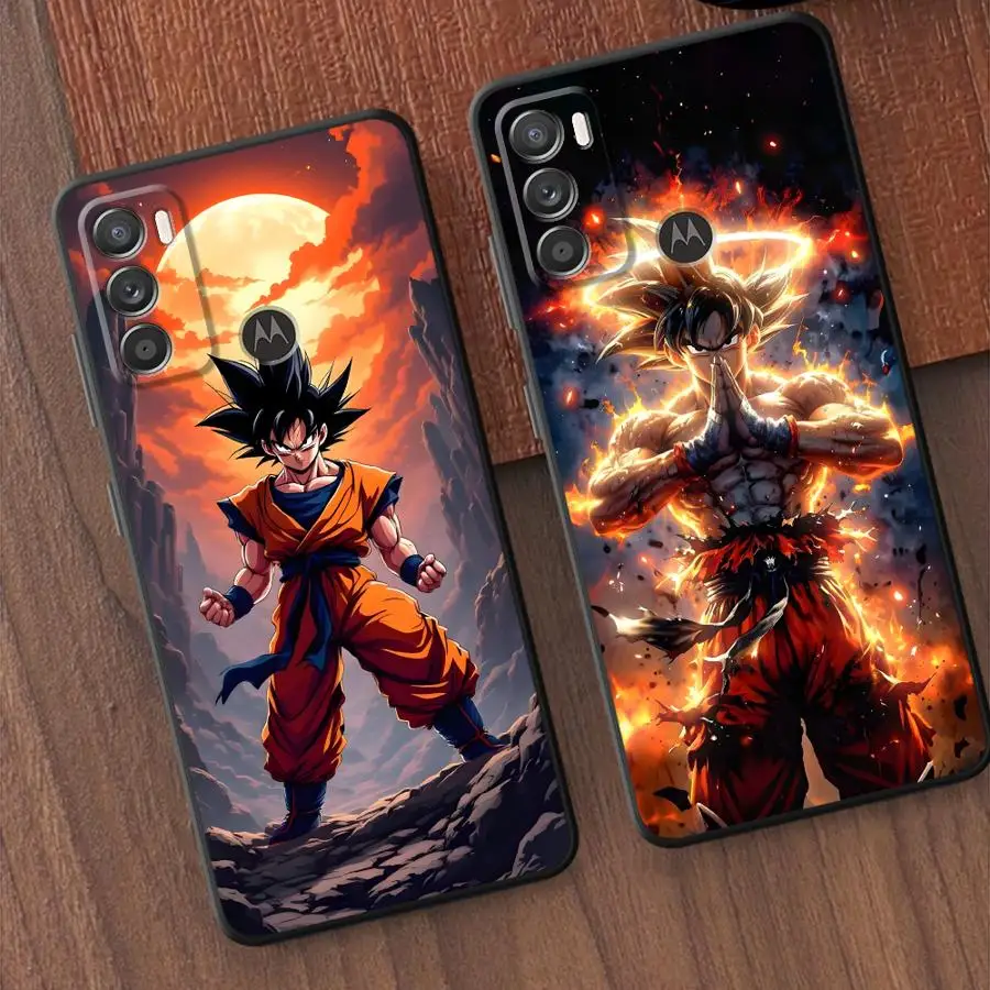 

Case for Motorola Moto G32 G60 G71 G53 G30 G51 G73 G50 Edge 20 Pro 30 Lite G72 G60s G22 Edge40 G52 Soft Cover G31 Dragon Ball