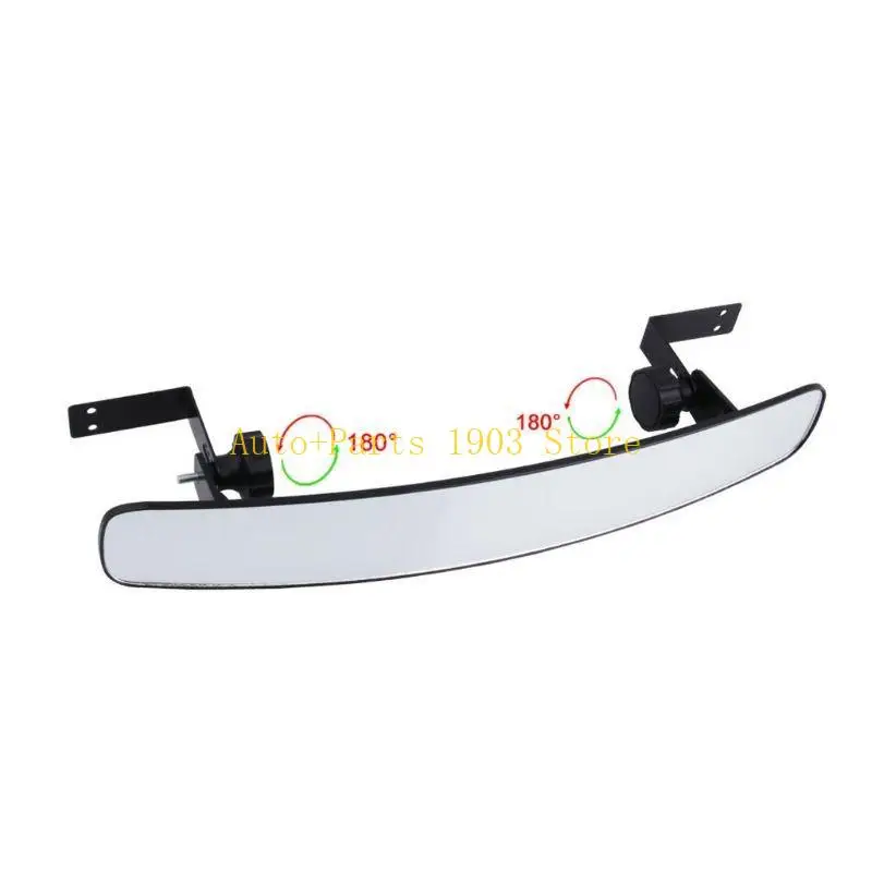 

E21C Go Club Car Adjustable UTV Clamp Side Center Folding Side RearvView Mirro