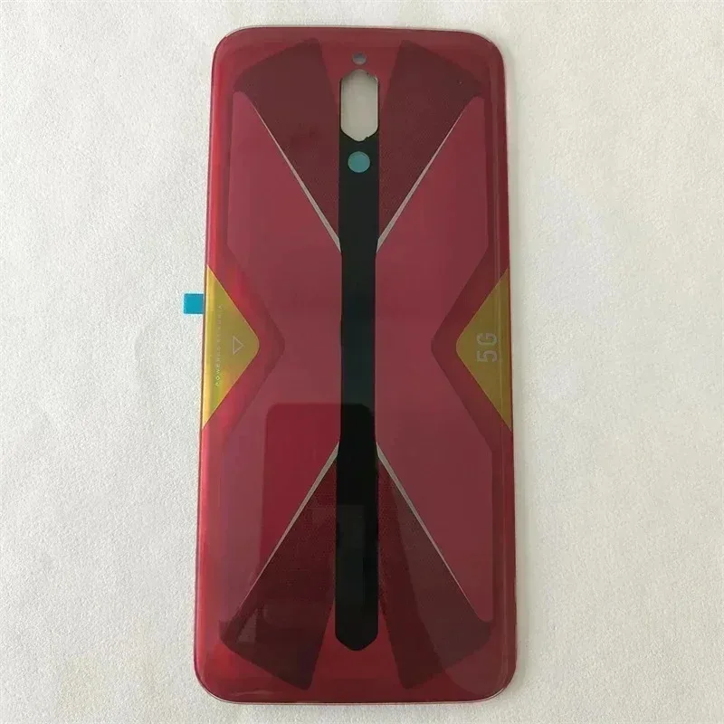 Glass Back Cover Housing Rear Case With Adhesive For ZTE Nubia Red Magic 5G NX659J
